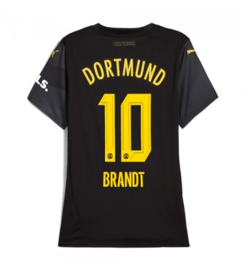 Borussia Dortmund Julian Brandt #10 Bortatröja Dam 2024-25 Kortärmad